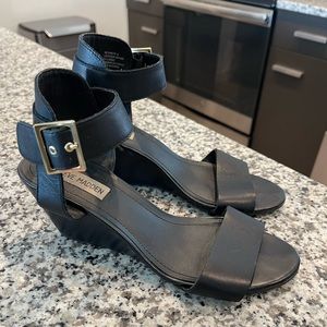 Steve Madden Women’s Leather Wedge Heels